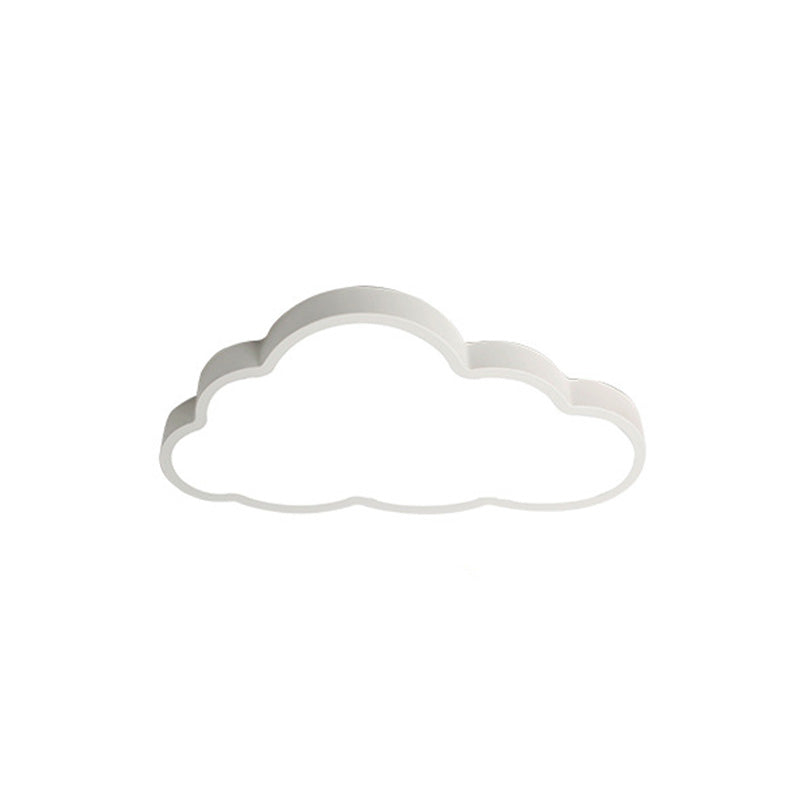 Cloud Flush Mount Light Fixtures Kids Acrylic Ceiling Light Fixtures for Bedroom