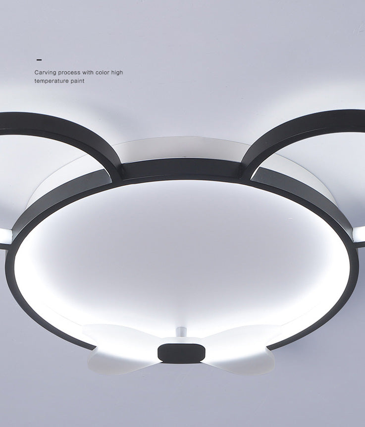 Mouse Flush Mount Ceiling Light Kids Acrylic Ceiling Flush Mount for Children Bedroom