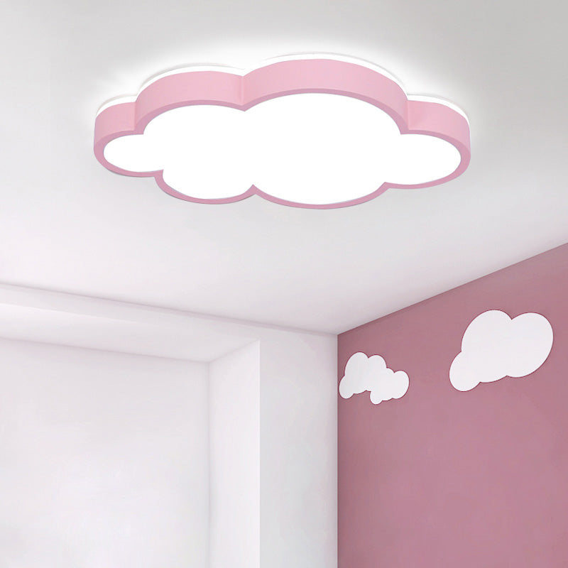 LED-slaapkamer inbouwplafondlamp Scandinavische stijl inbouwplafondlamp met wolkenacrylscherm