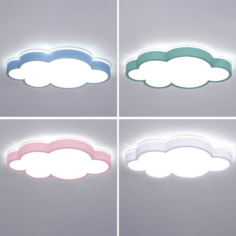 LED-slaapkamer inbouwplafondlamp Scandinavische stijl inbouwplafondlamp met wolkenacrylscherm