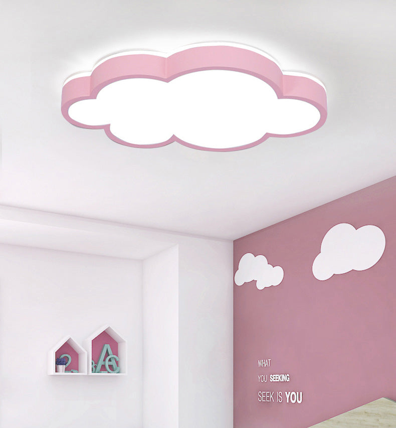 LED-slaapkamer inbouwplafondlamp Scandinavische stijl inbouwplafondlamp met wolkenacrylscherm