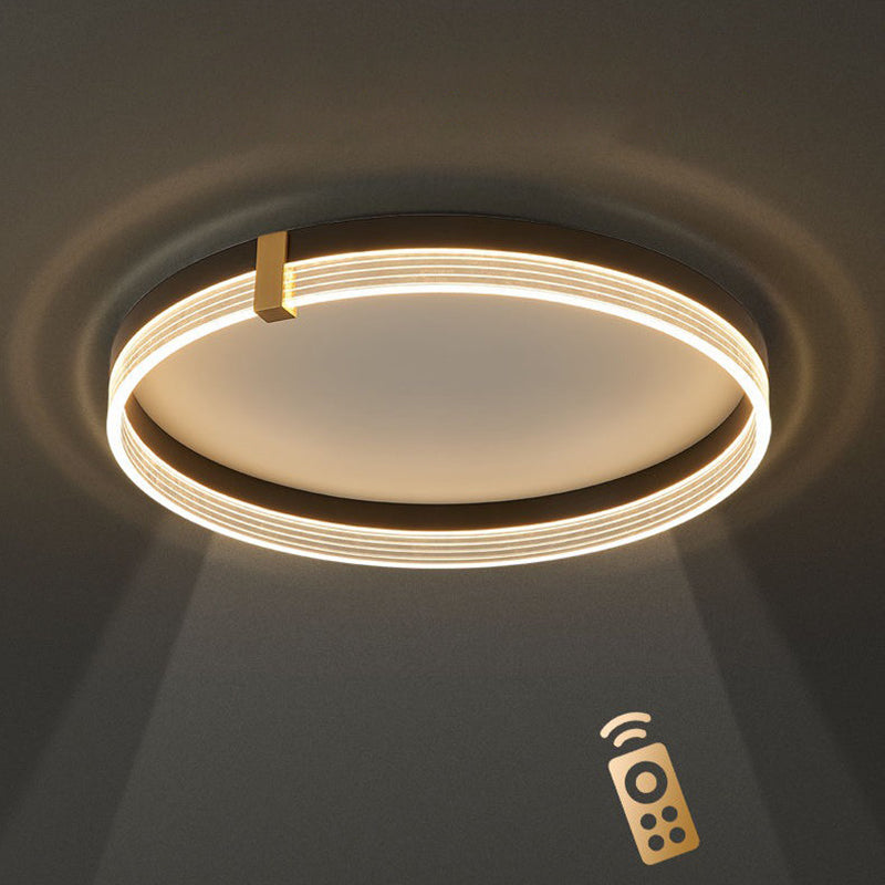Geometric LED Flush Mount Ceiling Light Modern Simplicity Acrylic Ceiling Mount Chandelier for Bedroom