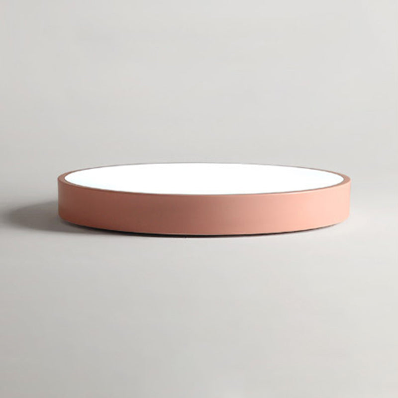 LED-inbouwlamp in Scandinavische stijl, cirkelvormige inbouwverlichting met acrylkap