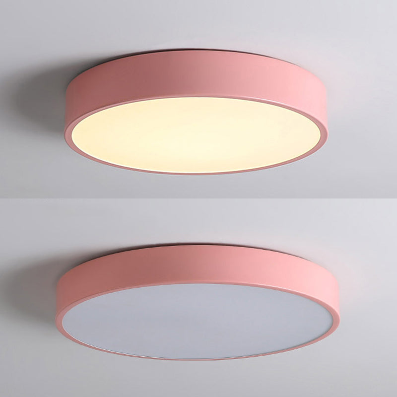LED-inbouwlamp in Scandinavische stijl, cirkelvormige inbouwverlichting met acrylkap