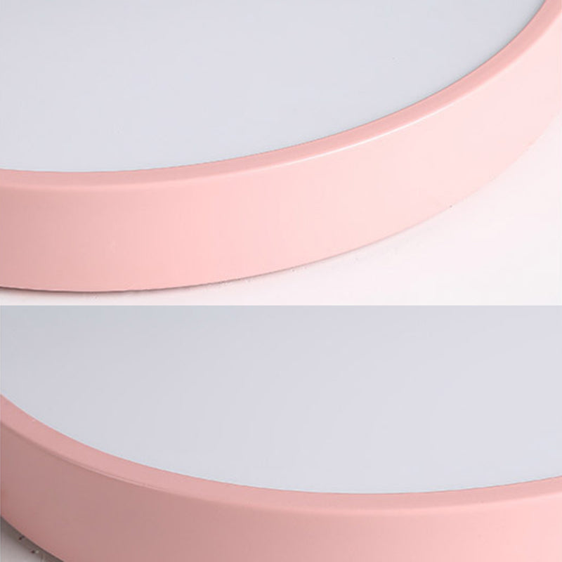 LED-inbouwlamp in Scandinavische stijl, cirkelvormige inbouwverlichting met acrylkap