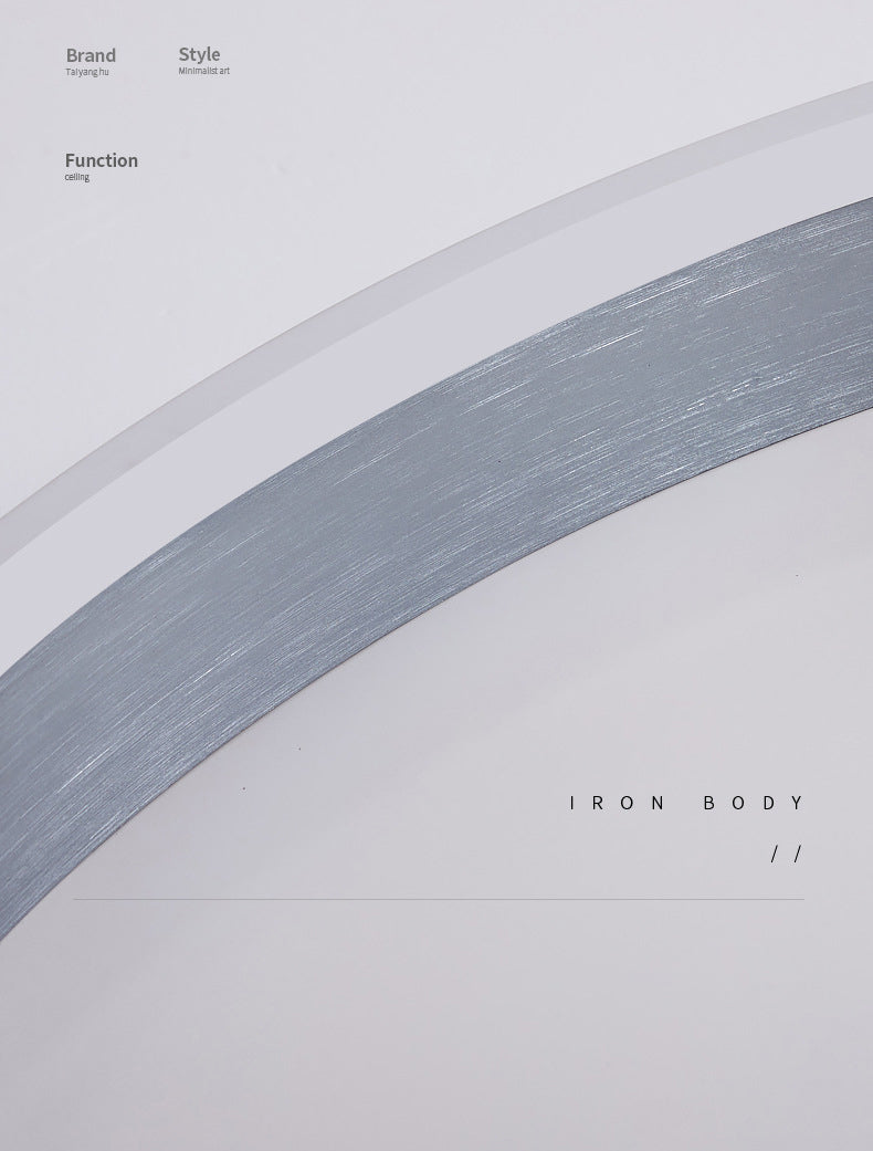 Fixation de la lumière du cercle 1 Légère Acrylique Légère Simplicité Simplicité Fixation du plafond Fixation du plafond