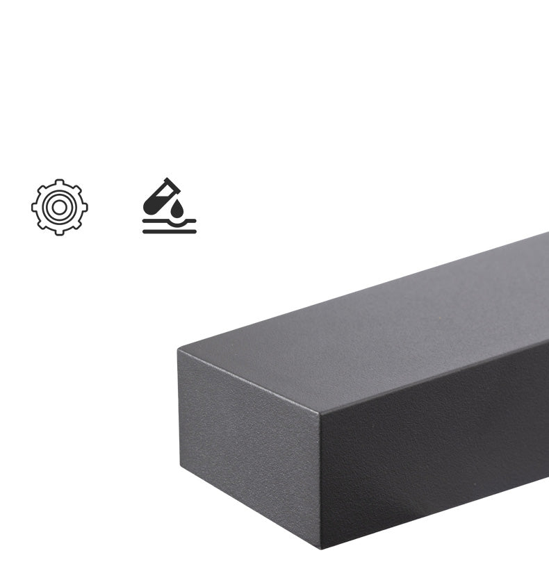 Modern Minimalist Style Linear Up and Down LED Wall Sconce Metal Wall Mounted Lamps