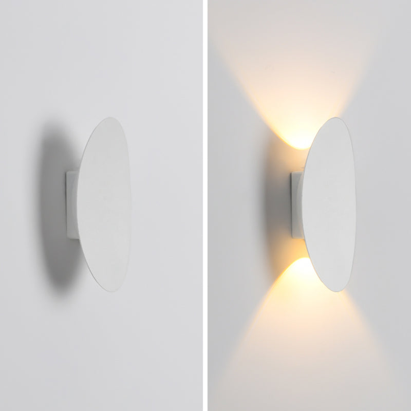 Modern Minimalist Style Up and Down LED Wall Sconce Metal Wall Mounted Lamps for Doorway