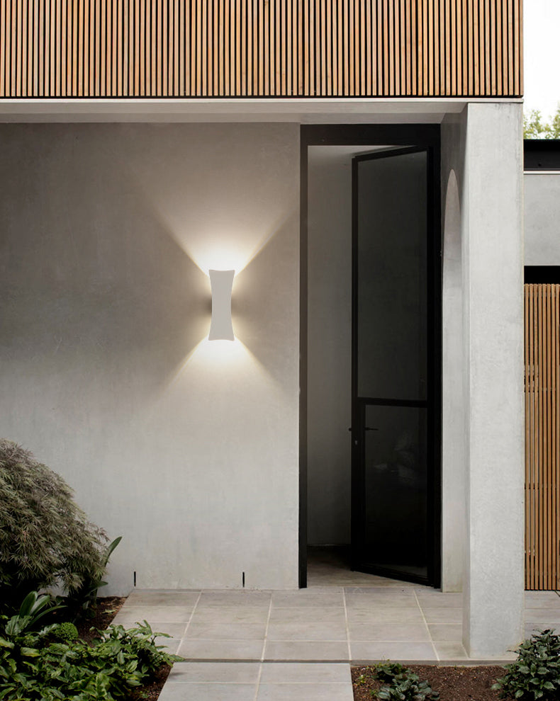 Modern Minimalist Style Up and Down LED Wall Sconce Metal Wall Mounted Lamps for Doorway