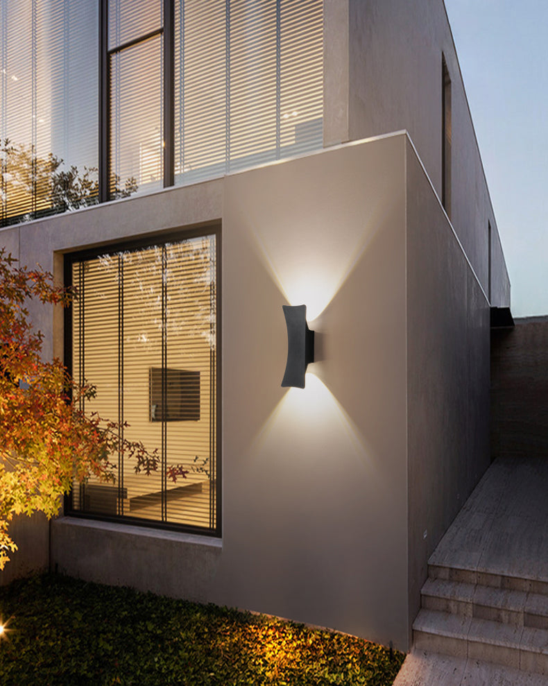 Modern Minimalist Style Up and Down LED Wall Sconce Metal Wall Mounted Lamps for Doorway