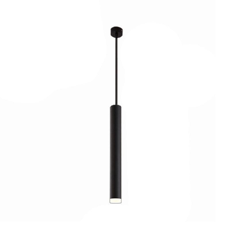 Pendre de tube en aluminium Minimalisme de lampal de plafond LED LED HORDING FOR POUR RABLÈME