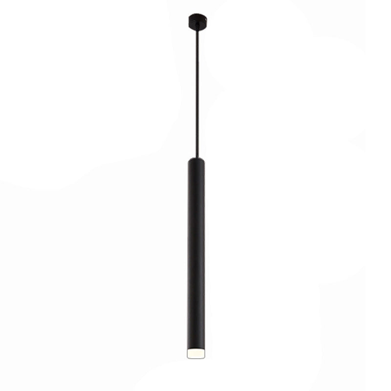 Pendre de tube en aluminium Minimalisme de lampal de plafond LED LED HORDING FOR POUR RABLÈME