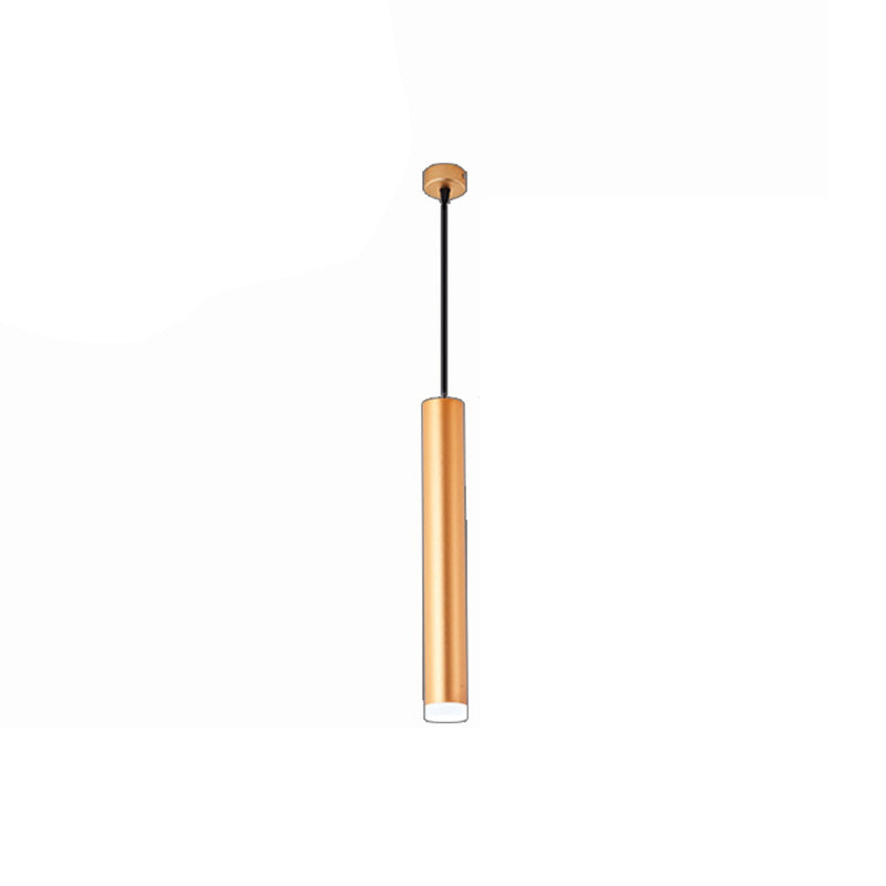 Pendre de tube en aluminium Minimalisme de lampal de plafond LED LED HORDING FOR POUR RABLÈME