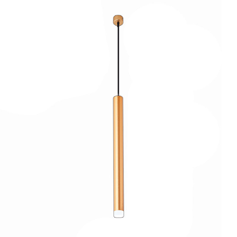 Pendre de tube en aluminium Minimalisme de lampal de plafond LED LED HORDING FOR POUR RABLÈME