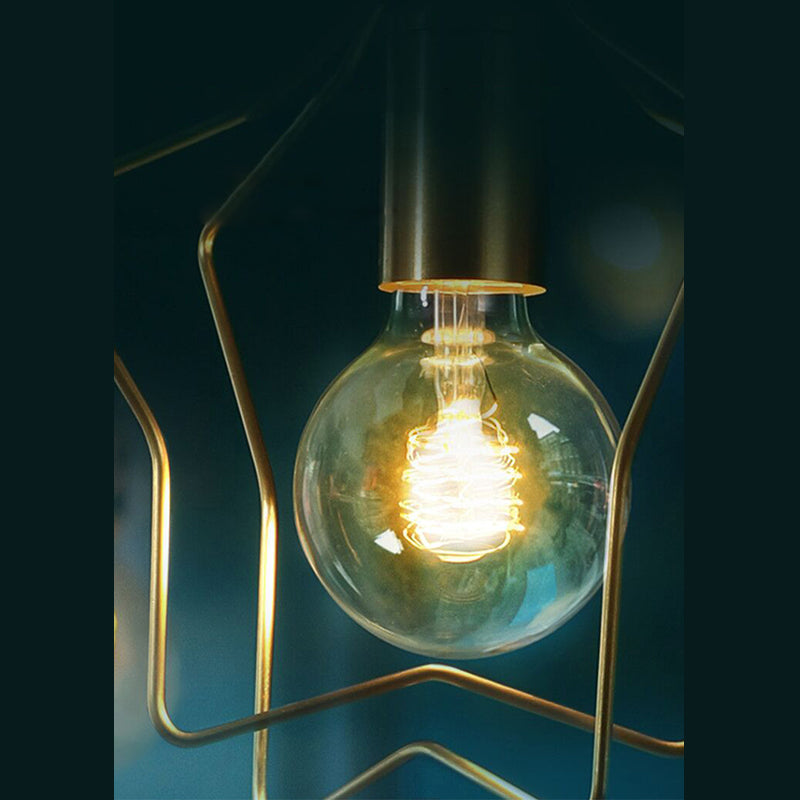 1 Light Metal Semi Flush Mount Ceiling Fixture with Star Industrial Hall And Foyer Ceiling Light Fixtures