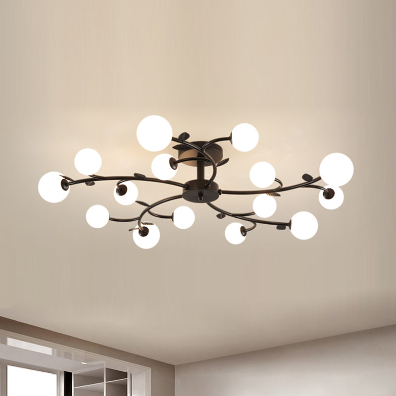 Luz de montaje de vidrio esférico de cristal esférico de montaje de descarga industrial