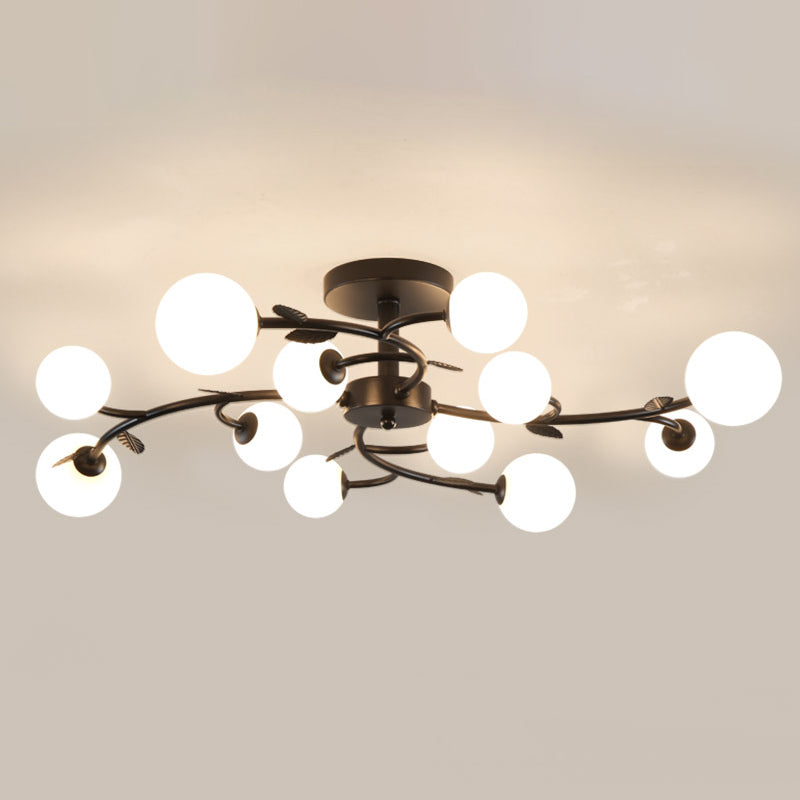 Luz de montaje de vidrio esférico de cristal esférico de montaje de descarga industrial