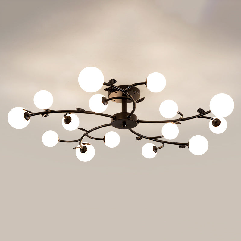 Luz de montaje de vidrio esférico de cristal esférico de montaje de descarga industrial