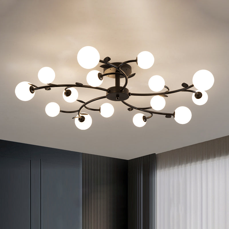 Luz de montaje de vidrio esférico de cristal esférico de montaje de descarga industrial