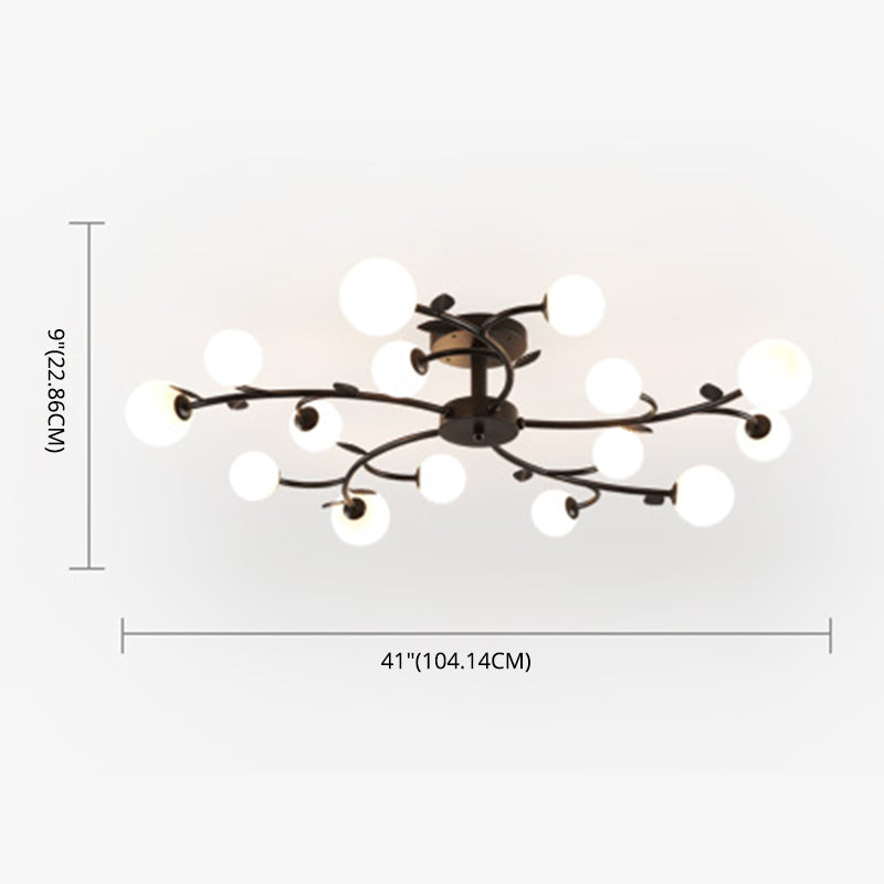 Luz de montaje de vidrio esférico de cristal esférico de montaje de descarga industrial