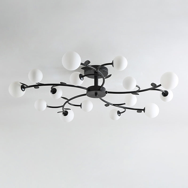 Luz de montaje de vidrio esférico de cristal esférico de montaje de descarga industrial