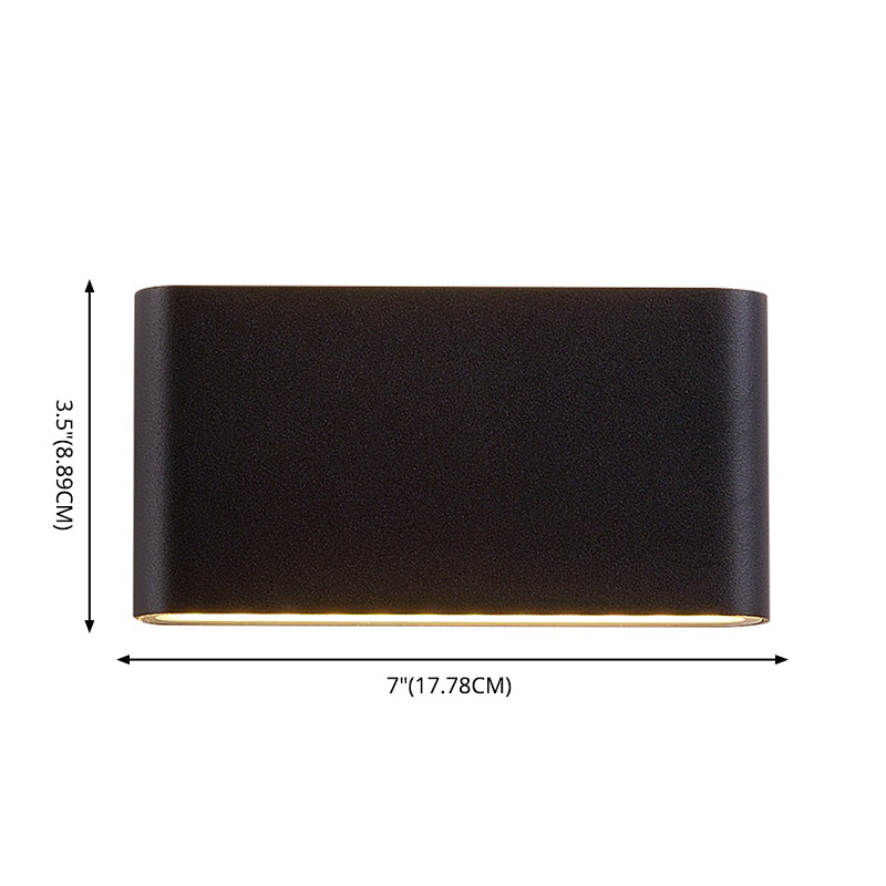 Modern Minimalist Style Wall Mounted Light Fixture Metal 2 Lights Wall Lights