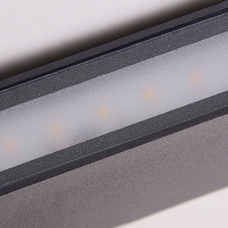 Modern Minimalist Style Wall Mounted Light Fixture Metal 2 Lights Wall Lights