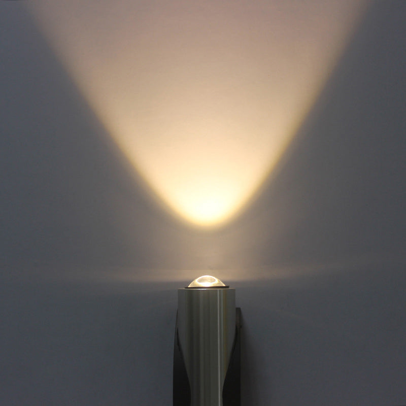 Modern Cylinder Up and Down LED Wall Sconce Metal Sconce Lights