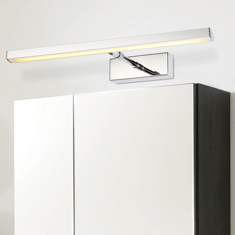 Linear Vanity Wall Lights Simplicity Acrylic Vanity Wall Sconce for Bathroom