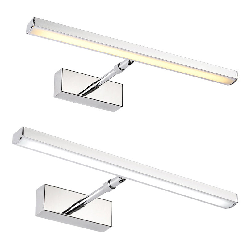 Linear Vanity Wall Lights Simplicity Acrylic Vanity Wall Sconce for Bathroom