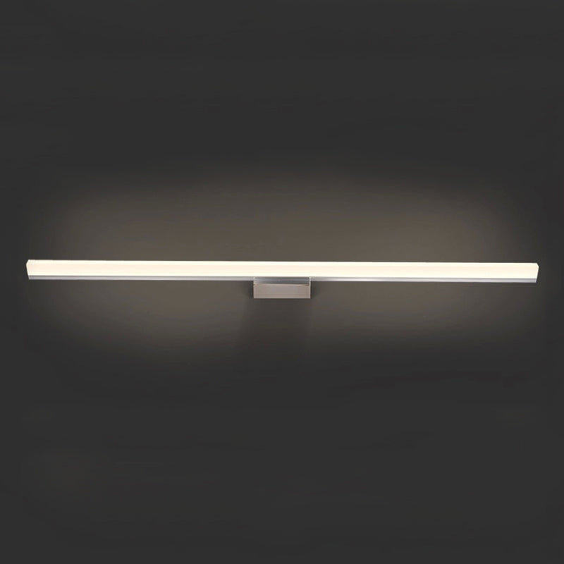 Elongated Vanity Light Fixtures Modern Simplicity Acrylic Wall Mount Lamp for Bathroom