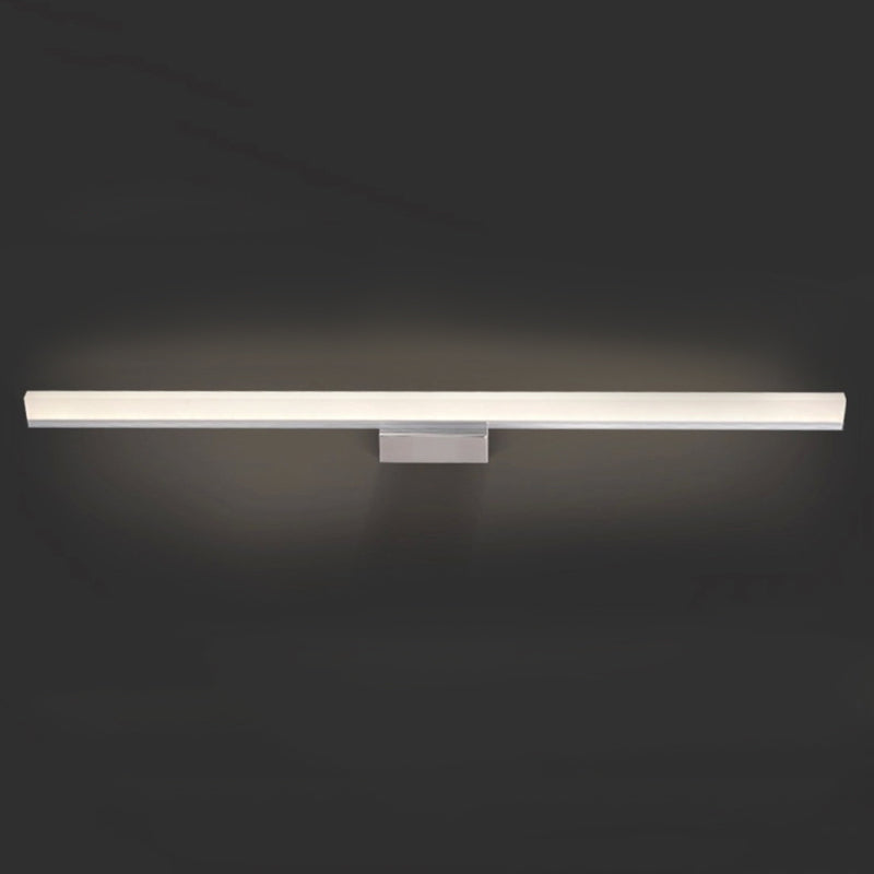 Elongated Vanity Light Fixtures Modern Simplicity Acrylic Wall Mount Lamp for Bathroom