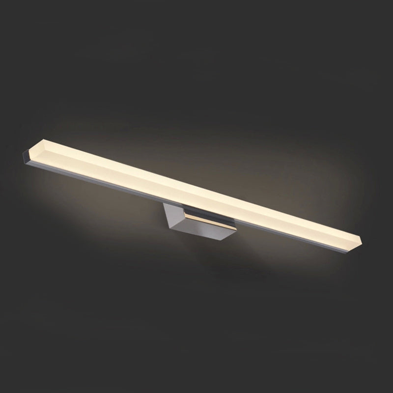 Elongated Vanity Light Fixtures Modern Simplicity Acrylic Wall Mount Lamp for Bathroom
