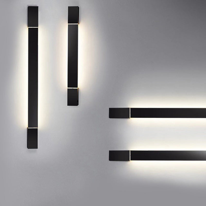 Moderno stile minimalista di vanità lineare luci di vanità in metallo illuminazione per bagno per bagno