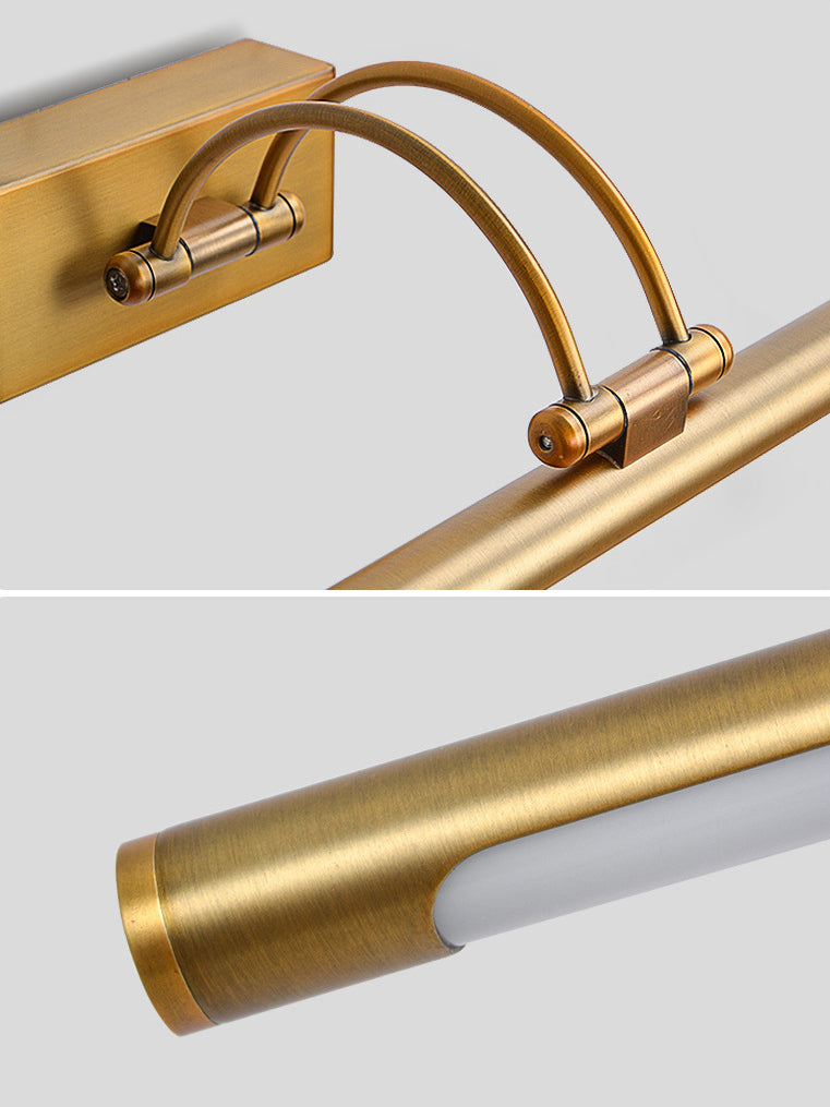 Simplicité Vanité cylindrique Lumières Lumières murales en aluminium pour salle de bain