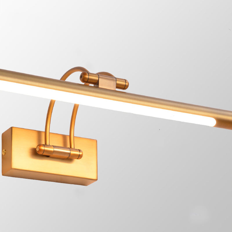 Simplicité Vanité cylindrique Lumières Lumières murales en aluminium pour salle de bain