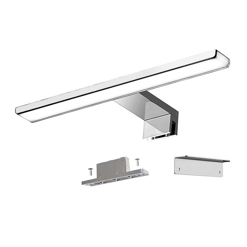 Modern Simplicity Linear Wall Mounted Vanity Lights Metallic Sconce Light Fixtures for Bathroom