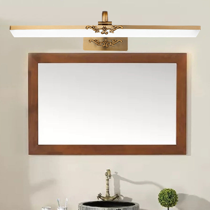 Modern Minimalist Minimalist Lampacefuli di vanità lineari Lampade per il bagno