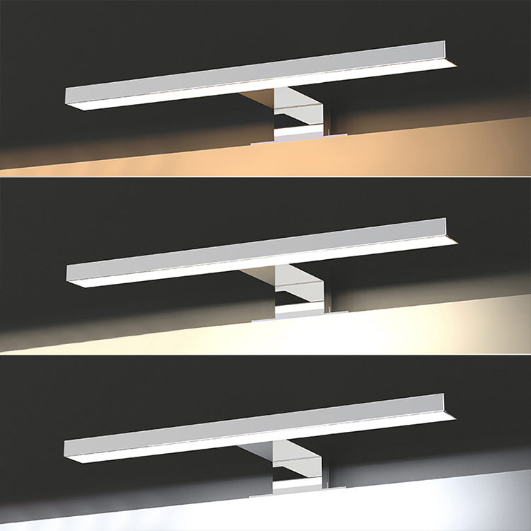 Lámparas de pared de tocador lineal de estilo minimalista moderno.