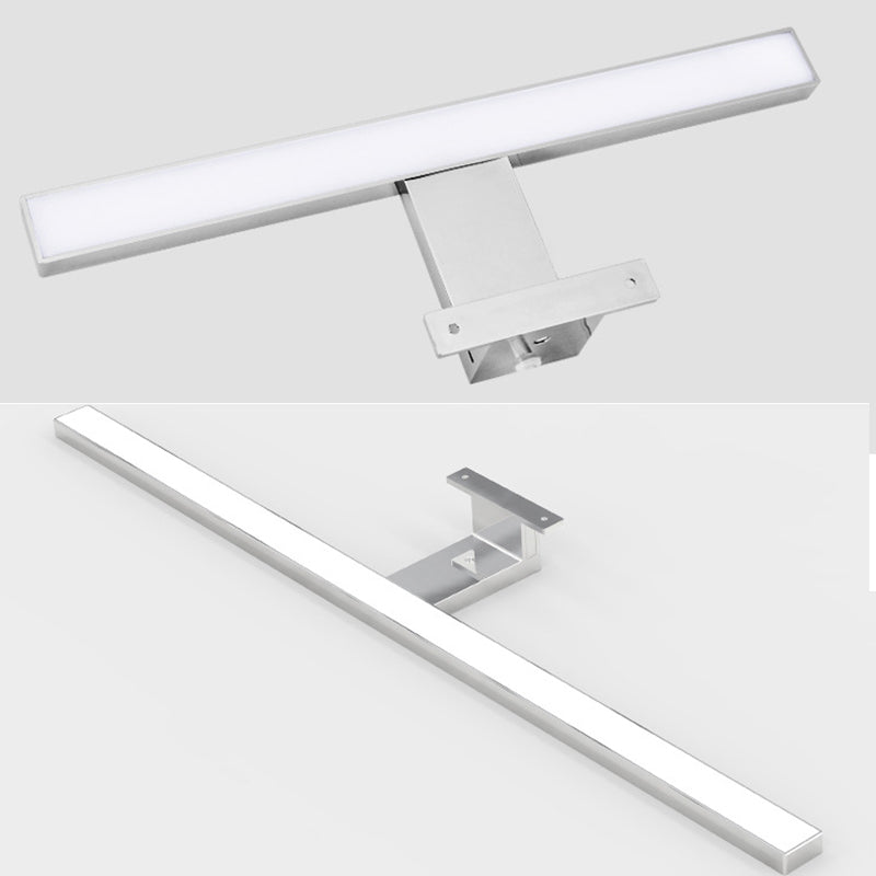 Lámparas de pared de tocador lineal de estilo minimalista moderno.