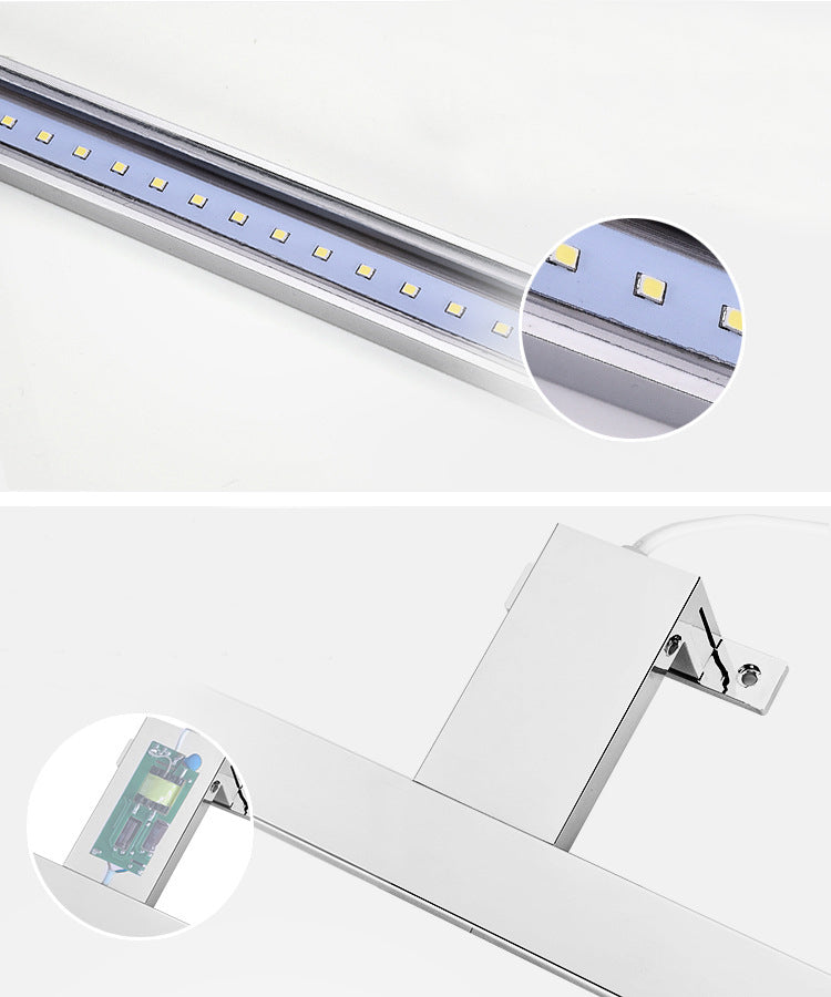 Lámparas de pared de tocador lineal de estilo minimalista moderno.