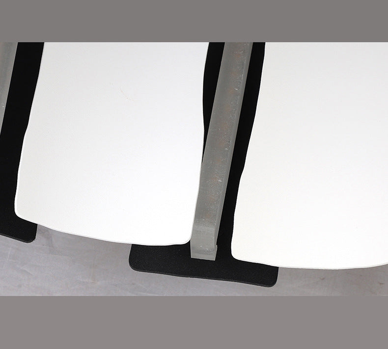 Circular Bernero Candelier Luz Luz Led Metal LED contemporáneo Kit de luz colgante en negro