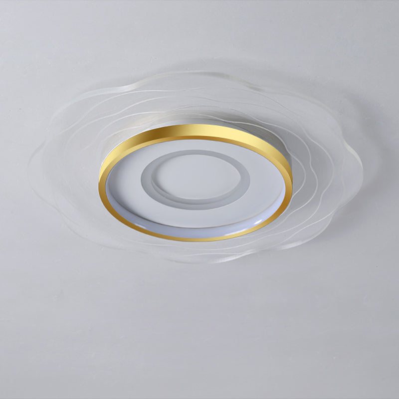 Bloem Flush Mount Plafond Licht Acryl Modern Eenvoud Flush Mount Plafond licht voor slaapkamer