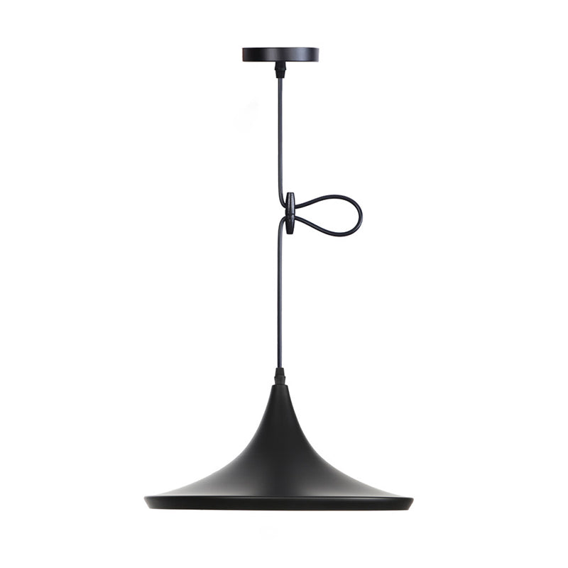 Creative Aluminum Coffee Shop Lighting Pendant Post-modern Style Metal Hanging Light with 39.3" Adjustable Suspension Wire