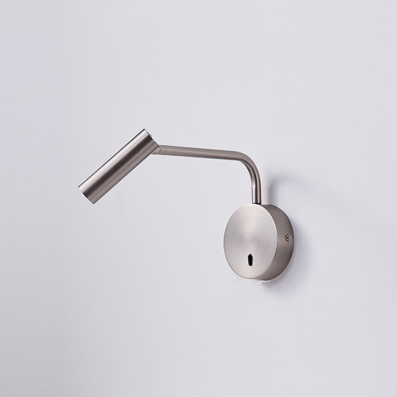 Modern Minimalist Style Reading Wall Light Metal 1 Light Reading Wall Lamp for Bedroom