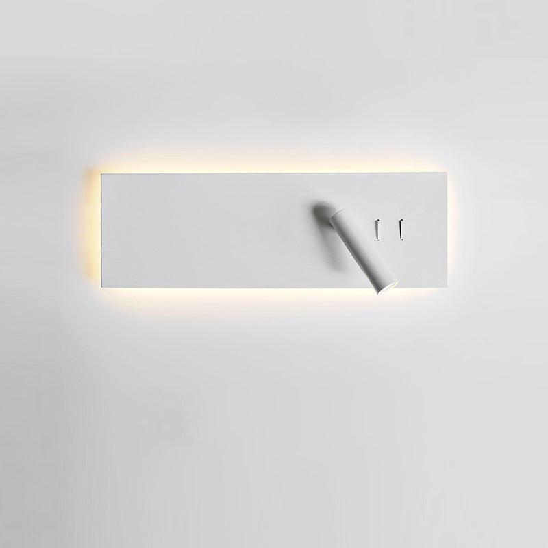 Modern Minimalist Style Wall Mounted Reading Lights Metal Reading Wall Lamp for Bedroom