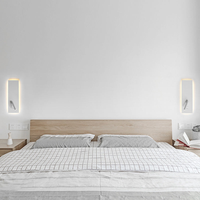 Modern Minimalist Style Wall Mounted Reading Lights Metal Reading Wall Lamp for Bedroom