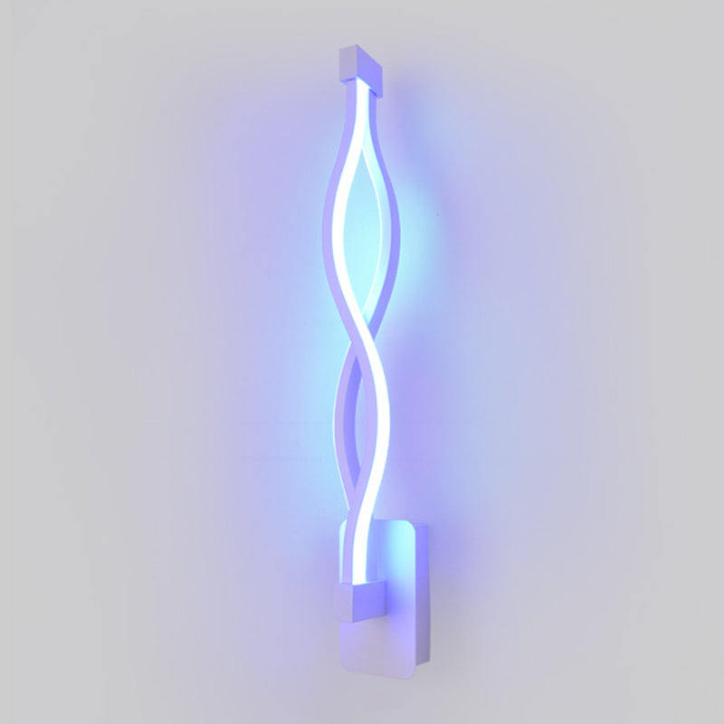 Modern Minimalist Style Linear Wall Mounted Light Fixture Acrylic Wall Sconces for Living Room