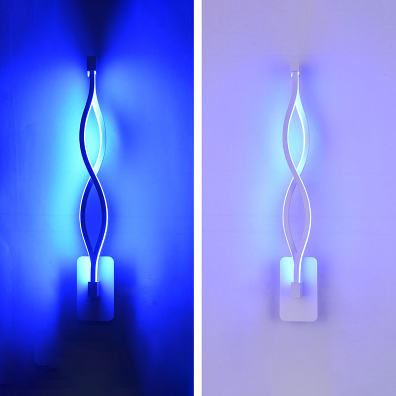 Modern Minimalist Style Linear Wall Mounted Light Fixture Acrylic Wall Sconces for Living Room