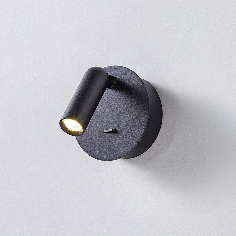 Modern Tubes Sconce Light Fixtures Metal 1 Light Wall Sconces